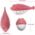 thumbnail image 2 of Juguete dental para gatos, juguete para gatos, juguete para masticar molar de silicona, cepillo de dientes con hierba gatera para gatitos, juguete interactivo con forma de pez, higiene dental para ga, 2 of 4