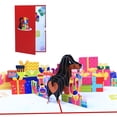 thumbnail image 2 of 3D PopUp Greeting Card 3D Dachshund Dog for Valentines Anniversaries Gift Card, 2 of 13