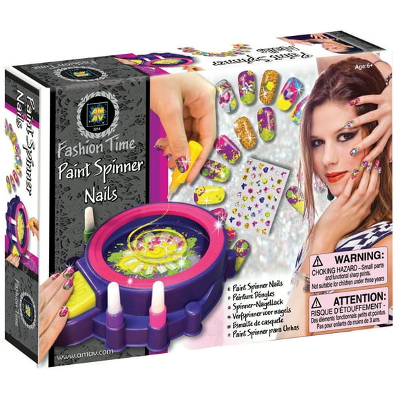 Amav - Fashion Time Paint Spinner Nails