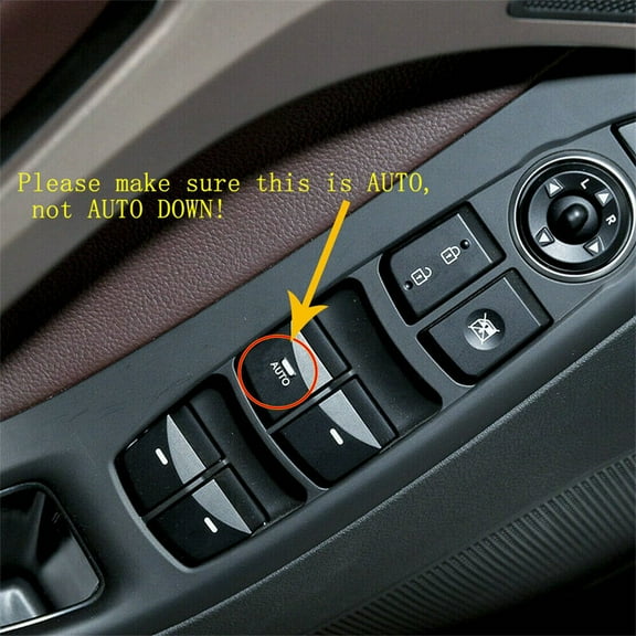 Acaigel Left Driver Side Master Door Window Switch For Hyundai Elantra 2014-2016 High Configuration