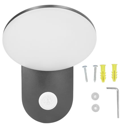 

2024 LED Outdoor Wall Light 12W 3000K Warm Light Human Motion Sensor Garden Wall Lamp for Balcony Porch Aisle 85265V