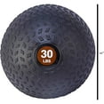 thumbnail image 3 of Fitvids 30 Pound Weighted Medicine Ball for Home Gym Training and Fitness, Brown, 3 of 6