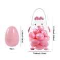 thumbnail image 3 of Chanana Large Fillable Easter Bunny Containers with Small Easter Eggs, Perfect Characters for Easter Egg Hunt, Basket Stuffers Filler, Party Favor, 3 of 6