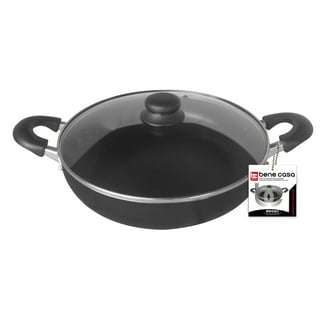 Bene Casa Aluminum Nonstick 8 Fry Pan, heat resistant handles, dishwa