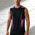 thumbnail image 2 of XFeng Men's Sleeveless Athletic Tank Top, Quick Dry Sports Workout Shirt, 2 of 4