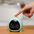 thumbnail image 5 of Fairnull 1 Set Creative Cartoon Dinosaur Design Alarm Clock Multifunctional Rechargeable Table Clock Household Supplies, 5 of 11