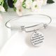 thumbnail image 4 of Eres más valiente, más fuerte, más inteligente de lo que crees, pulsera expandible inspiradora para mujer, 4 of 7