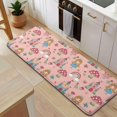 thumbnail image 5 of Princess Mushroom Castle Pattern Kitchen Rug Mat,Kitchen Runner Rugs Non Skid Washable,Decorative Kitchen Floor Mats for Kitchen,Sink,Laundry,17"x47.2", 5 of 7
