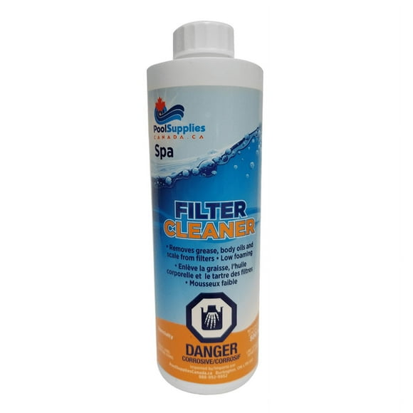 Nettoyant pour Cartouche de Filtre de Spa (500ml) par Pool Supplies Canada