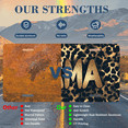 thumbnail image 7 of 1 Pcs 2D Flat License Plate Covers & Frames, MAMA on Leopard For Decorative Front, Waterproof For Decoration Aluminum License Plate Covers & Frames Cover For Men Women, 12" X 6", 7 of 7