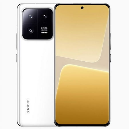 Xiaomi 13 Pro Dual-Sim 256GB ROM + 12GB RAM (GSM | CDMA) Factory Unlocked 5G SmartPhone (Ceramic White) - International Version