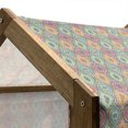 thumbnail image 5 of Traditional Pet House, Ornamental Middle Eastern Ottoman Persian Bohemian Antique Motif, Outdoor & Indoor Portable Dog Kennel with Pillow and Cover, 5 Sizes, Multicolor, by Ambesonne, 5 of 5