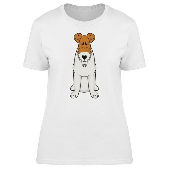 Funny Airedale Terrier Dog T-Shirt Women -Image by Shutterstock, Female Small
