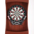 thumbnail image 2 of Armoire Outlaw pour jeu de fléchettes – fini merisier, 2 of 4