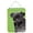 Pug #2, variant on Pug Black St. Patricks Day Shamrock Portrait Wall or Door Hanging Prints