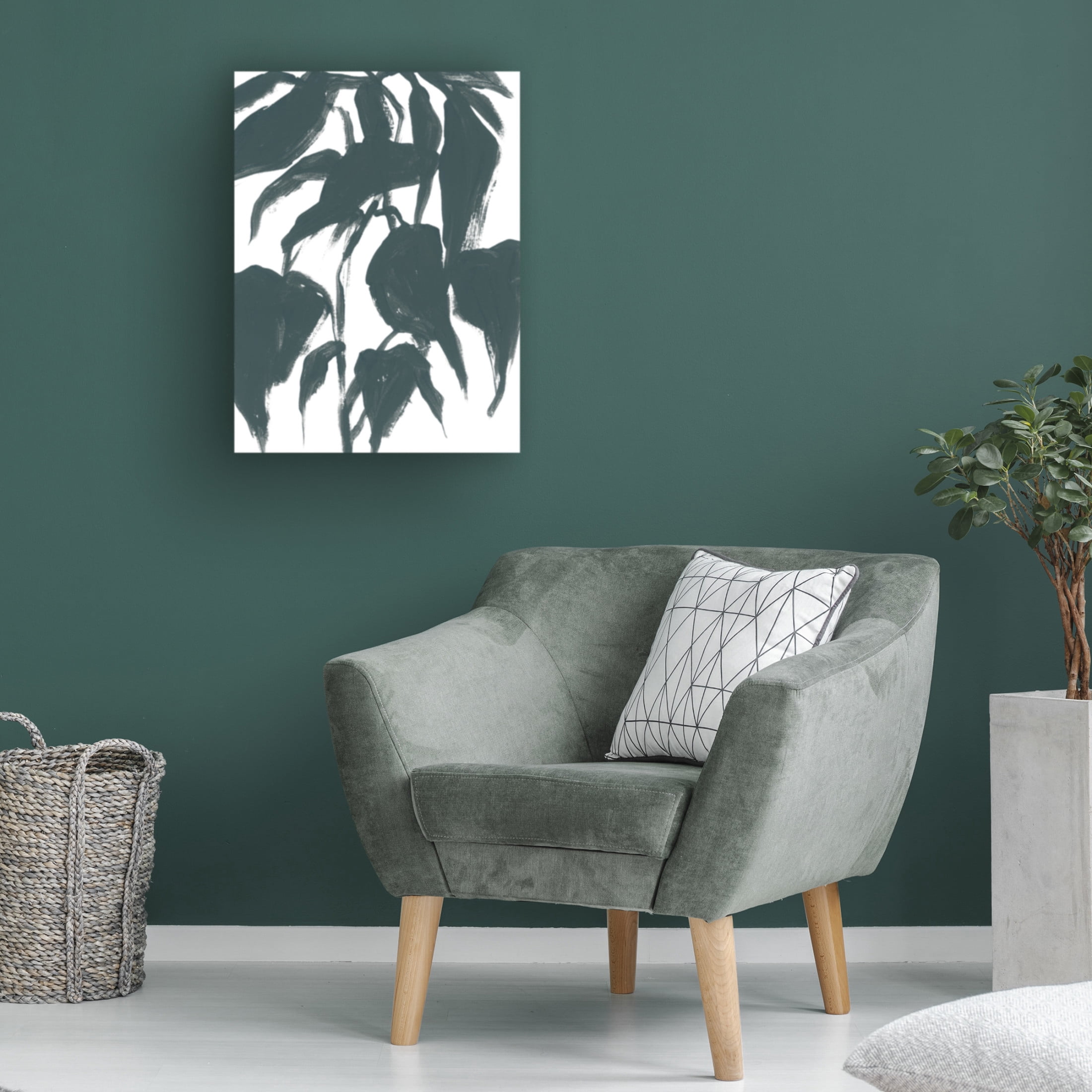 Trademark Fine Art June Erica Vess  Tropical Cameo I Canvas Wall Art