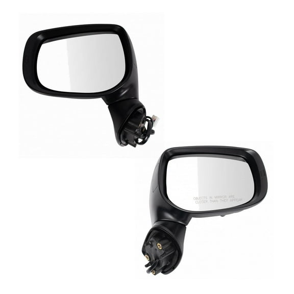 TRQ Mirror Set Fits 2018-2021 Subaru Crosstrek MRA11271