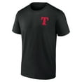 thumbnail image 2 of Men's Black Texas Rangers Stranger Things Graphic T-Shirt, 2 of 3