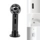 thumbnail image 3 of Ventilador USB F23 Soledad de mano 3 niveles ajustable aeroplano turbina negro recargable, 3 of 7