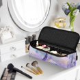 thumbnail image 4 of Hair Tools Storage with Heat Resistant Mat- Watercolor Painting Pattern Printed Curling Iron Travel Bag/Flat Iron Case for Women, 4 of 8