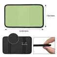 thumbnail image 3 of Bingfone Car Four-Season Universal Armrest Box Mat,Car Armrest Seat Cover Soft Leather Waterproof Armrest Cover Center Console Mat-Green Gingham, 3 of 7