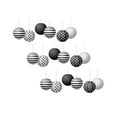 thumbnail image 2 of Teacher Created Resources Black & White 8" Hanging Paper Lanterns, 6 Per Pack, 3 Packs, 2 of 2