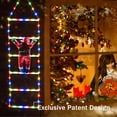 thumbnail image 3 of Escalera decorativa LED Toodour con luz navideña con Papá Noel de 2.5 pies, 3 of 7
