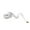 White, variant on Teissuly DIY Sewing Body Measuring Soft Tape Measure With Double Scale 60 Inches/150cm