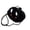 Black, variant on Women's Plush Bunny Crossbody Bag Rabbit Shoulder Bag Travel Bag