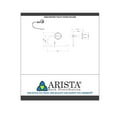 thumbnail image 2 of Arista Annchester Single Post Toilet Paper Holder in Matte Black, 2 of 2