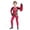 Red, variant on HTQWLP 2PCS Halloween Superhero Costume, Pop Role Playing Fancy Dress Costumes, Halloween Stage Performance Cospaly Outfit-Jumpsuit Head Mask, Boys Birthday Party Dress Up Costumes, Red/150