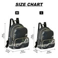 thumbnail image 2 of FORMRS Mini Backpack Purse for Women Travel Daypack Casual Shoulder Bag, Sitting on The Moon, 2 of 7