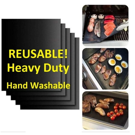 BBQ Baking Grill Mat, Non Stick FIVE PACK!!