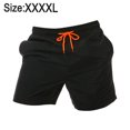 thumbnail image 2 of Pantalones de playa para hombre Pantalones cortos de un cuarto para hombre Pantalones casuales deportivos antisalpicaduras con diseño de hoja de loto transpirable, 2 of 6