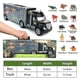 thumbnail image 5 of Dinosaur Toys Truck Transport Carrier Truck Toys With Dinosaur Toys Animals Toys Double Inside Storage Set For Kids, 5 of 5