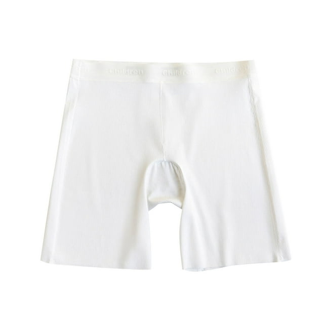 Zpanxa Girls Running Shorts Solid Color Nylon Breathable Lightweight Comfortable Summer Pants 6 Years