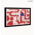 thumbnail image 2 of Wynwood Studio Abstract Logo Framed Retro Colorful Abstract Prints, 21" x 15", Black Satin Flat Frame, 2 of 7