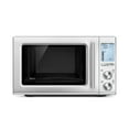 thumbnail image 1 of Breville BMO850BSS1BUC1 - Horno de microondas para encimera de onda suave, acero inoxidable cepillado, 1 of 5