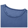 thumbnail image 3 of YLSDY Men's Solid Color Crew Neck Tank Top, Lightweight Basic Sleeveless Shirt for Everyday and Layering Blue XXXXL, 3 of 5
