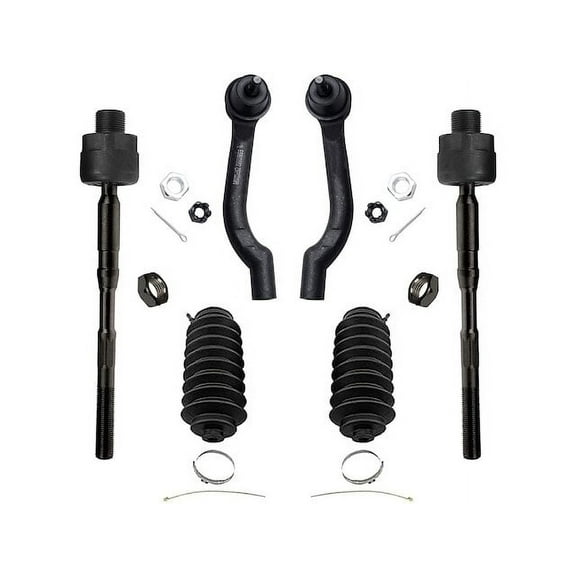 Front Tie Rod End Set - Compatible with 2014 - 2015 Nissan Rogue Select S