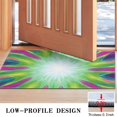 thumbnail image 3 of Colorful Tie Dye Burst Pattern Door Rugs,Washable Non Slip Door Mats Indoor,Decorative Door Mats,Entry Mat Indoor for Entrance,Bedroom,Kitchen,Bathroom,17"x30", 3 of 6