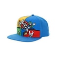 thumbnail image 2 of Super Mario Bros. Character Panels Kids Snapback Hat, 2 of 6