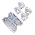 thumbnail image 6 of Tealight Holders Silicone Mold,Christmas Houses Silicone Mold House Holders Molds for Epoxy Casting Home Decors, 6 of 9