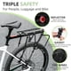 thumbnail image 4 of Soporte trasero para bicicleta ROCKBROS Quick Release con capacidad de carga de 25 kg, 4 of 8
