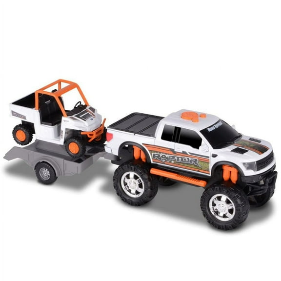 Road Rippers Sport Trailer F-150 and Polaris Ranger Toy Set