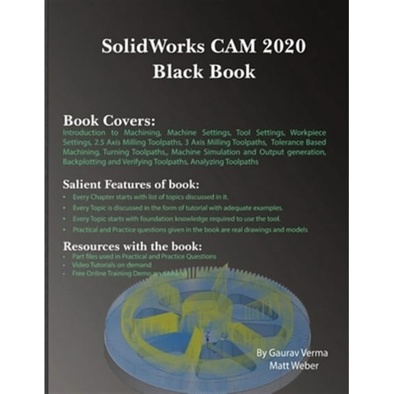 SolidWorks CAM 2020 Black Book (Paperback)