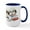 White/Navy Inside, variant on CafePress - Shih Tzu Cookies Mugs - 15 oz Ceramic Large White Novelty Mug
