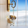 thumbnail image 4 of Llavero Con Perro Lindo Doble Cara 5 Piezas para Dijes Bolso, 4 of 9