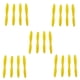thumbnail image 1 of 20 piezas de repuesto de hélices de plástico ligero y resistente para Parrot Mini amarillo, 1 of 9