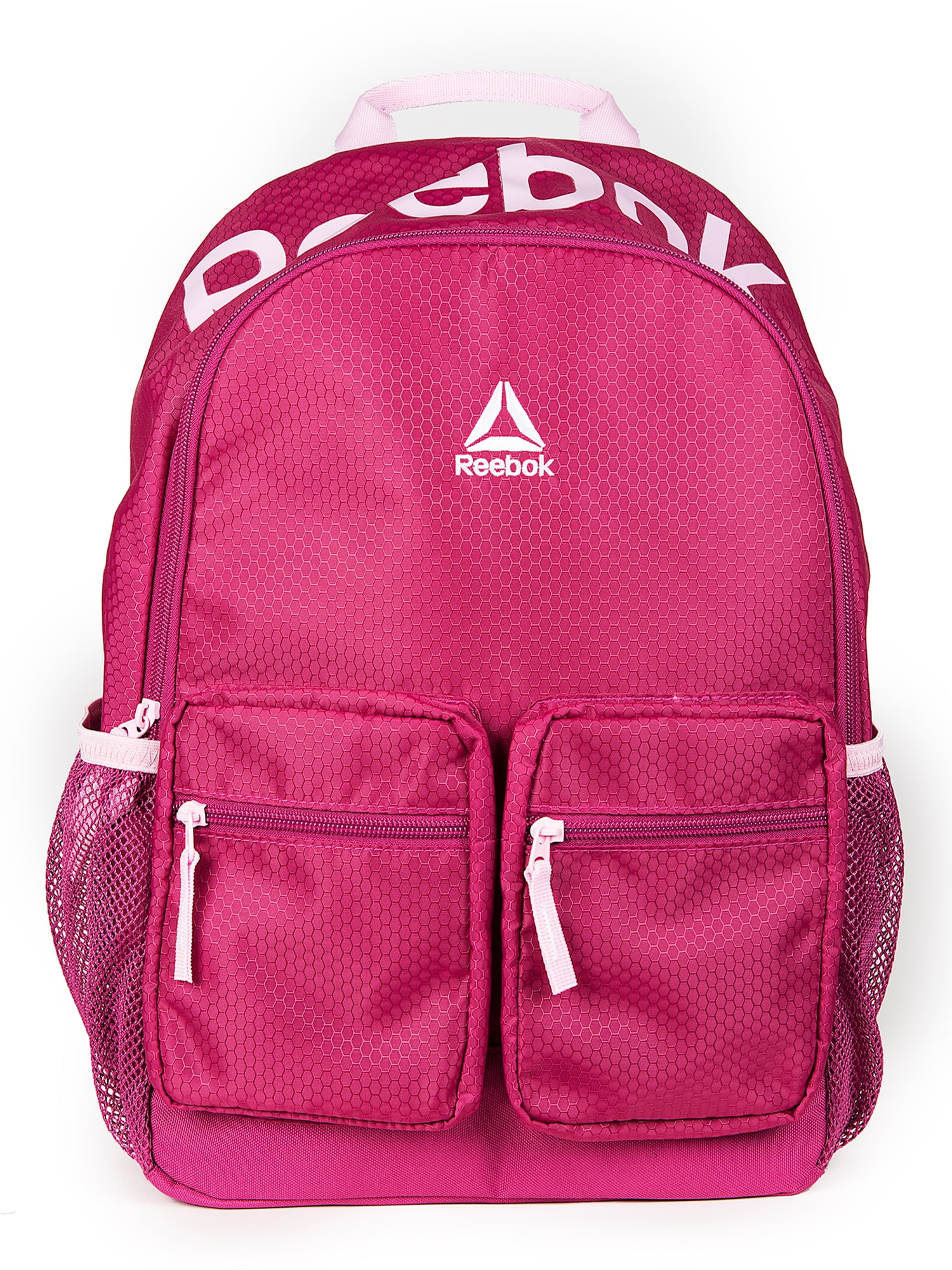 Reebok sales backpack pink